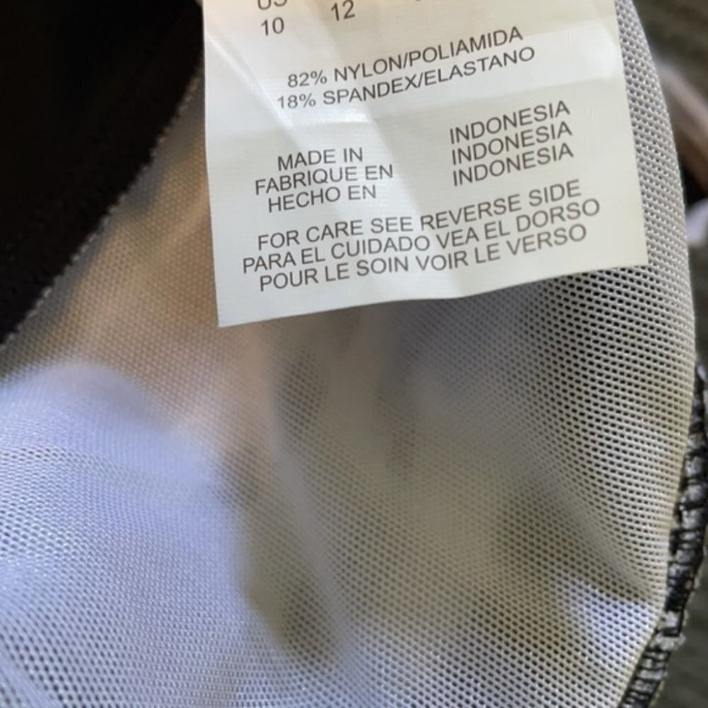 10/ 16W Swim Solutions Swim Suit A1 - Picture 6 of 6